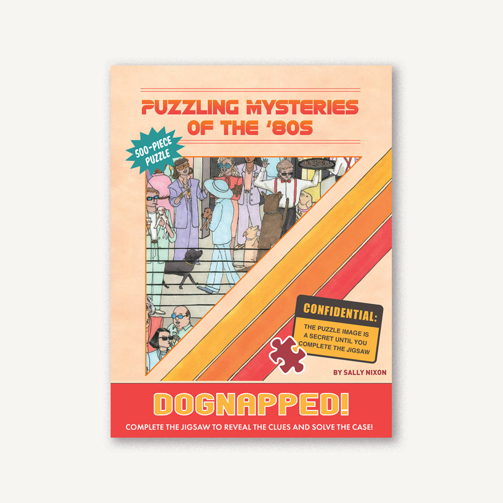 Puzzling Mysteries of the '80s Dognapped! 500-Piece Puzzle
