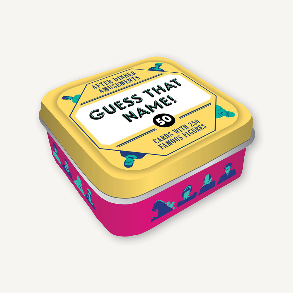 After Dinner Amusements: Guess That Name! – Chronicle Books