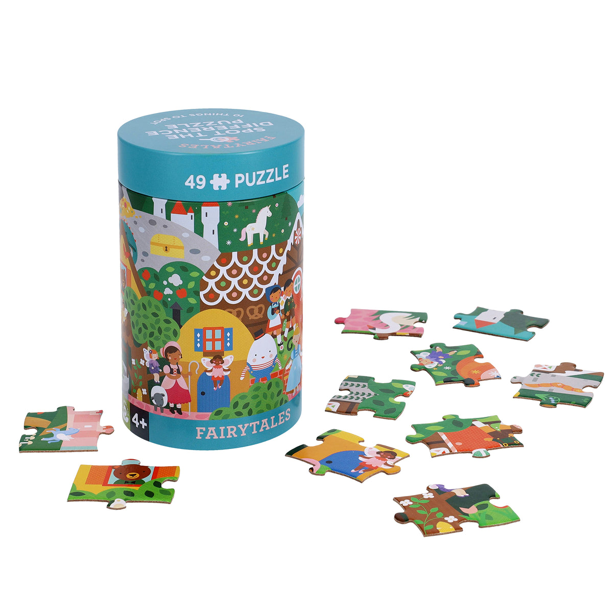 Spot the Difference Puzzle: Fairy Tales – Chronicle Books