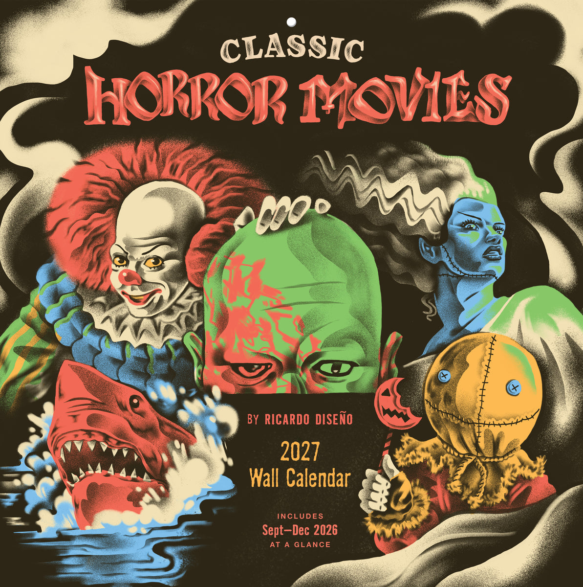 Classic Horror Movies 2027 Wall Calendar – Chronicle Books