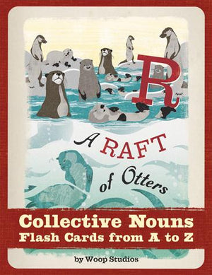 A Raft of Otters Flash Cards - Chronicle Books