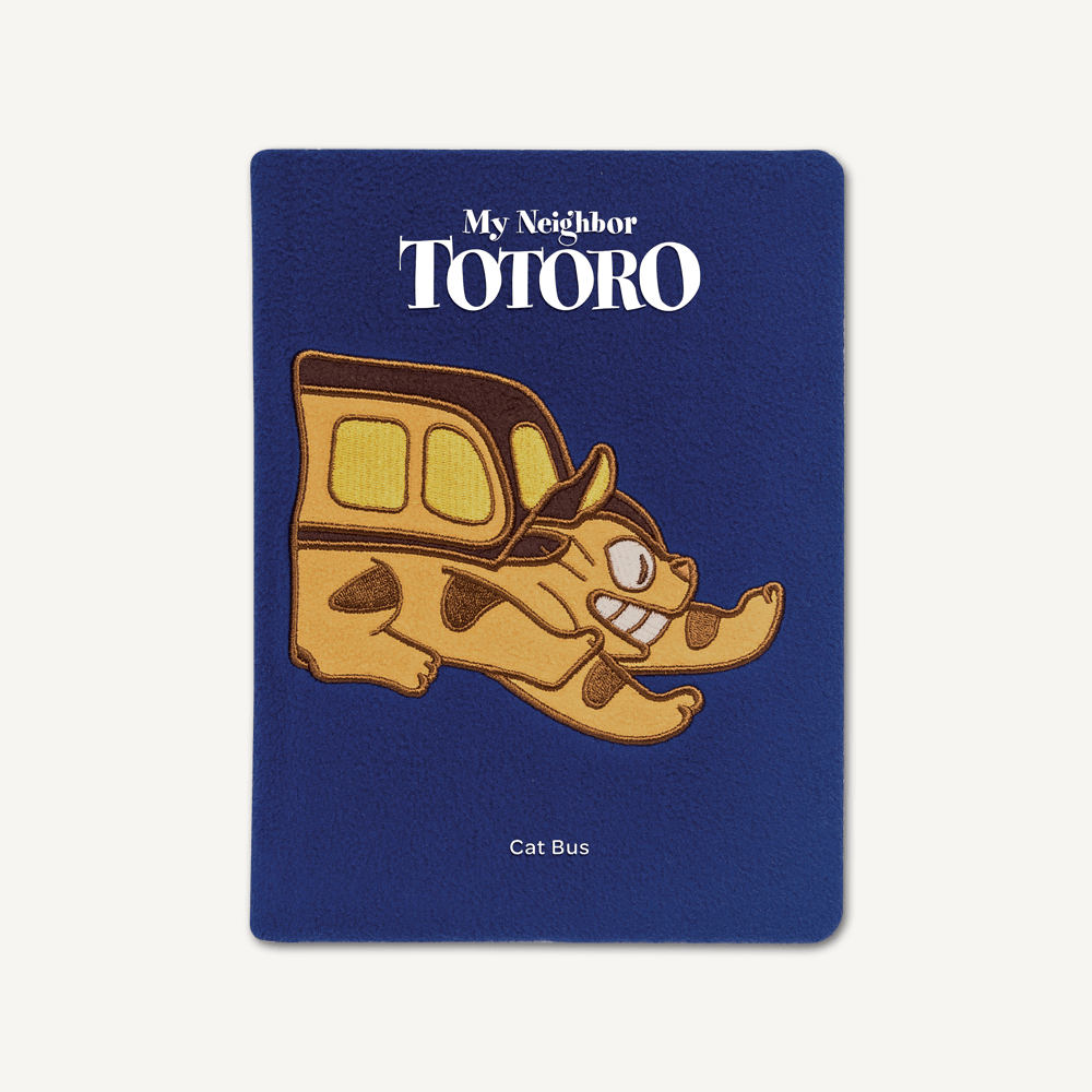 Studio Ghibli My Neighbor Totoro Cat Bus Plush Journal