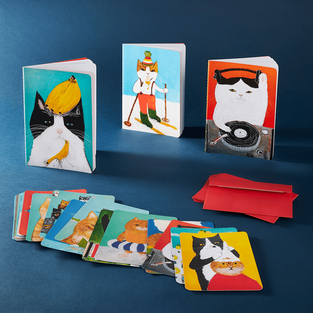 The Secret Life of Cats Correspondence Cards | Chronicle Books