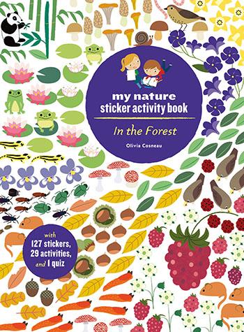 In the Forest: My Nature Stkr Act Bk