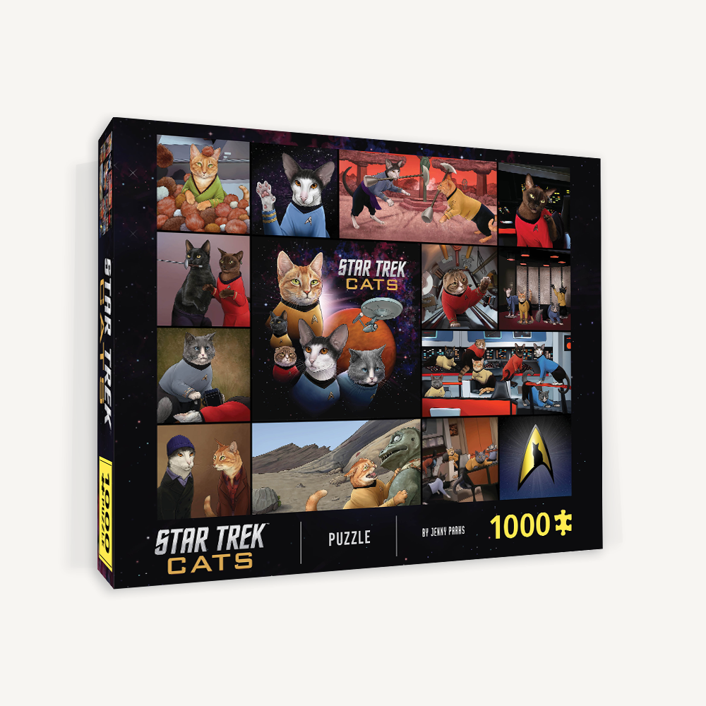 Star Trek Cats 1000-Piece Puzzle | Chronicle Books
