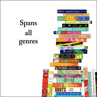 Bibliophile Diverse Spines Notes