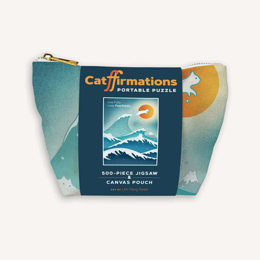 Catffirmations Portable Puzzle | Chronicle Books