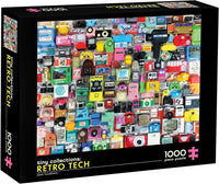 Tiny Collections Retro Tech 1000-Piece Puzzle