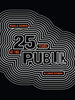 Book cover with concentric white outlines on black surrounding the title 