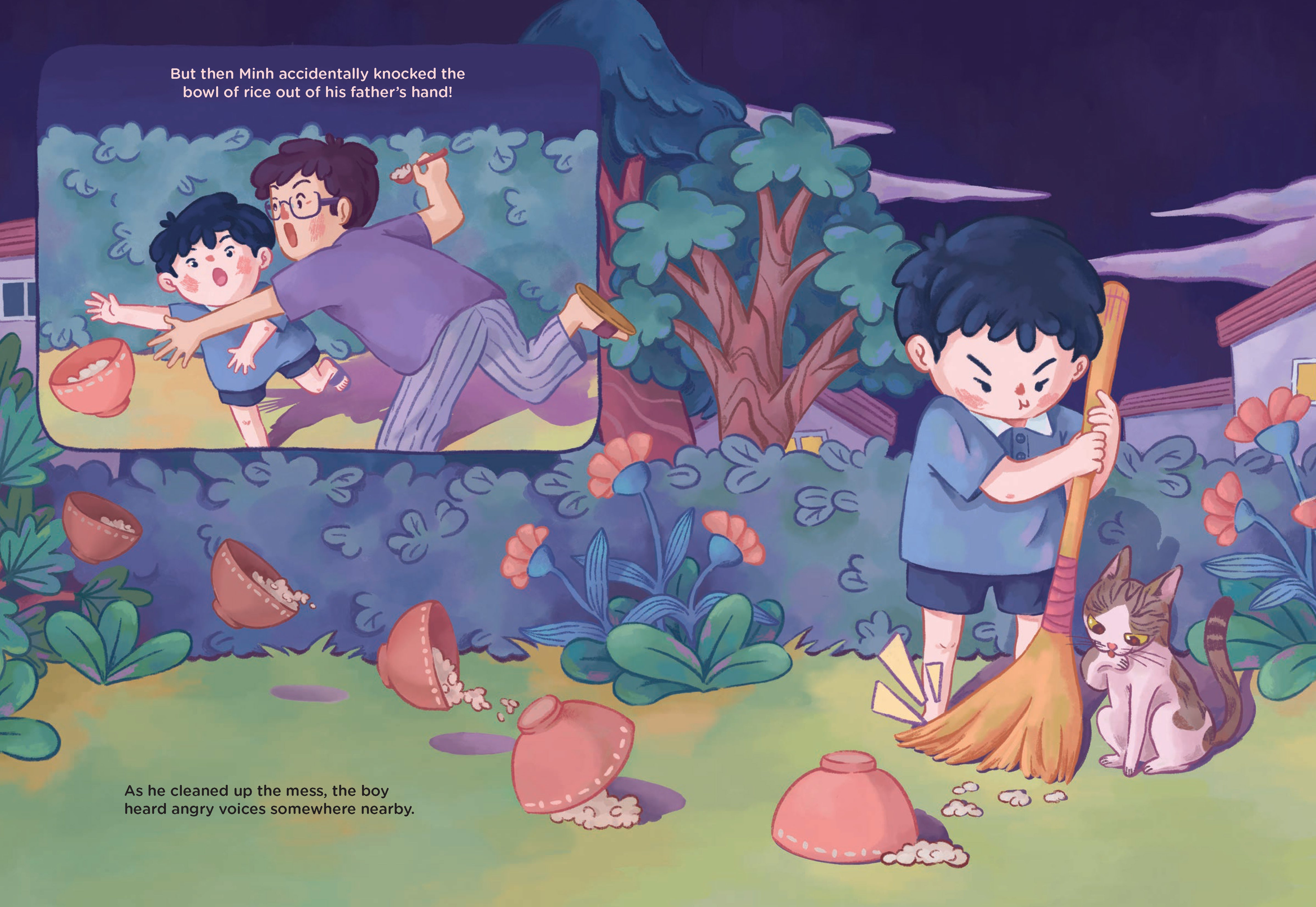 Magic Tree Rice Transformation Minh and the Magic Grains of Rice – Chronicle Books