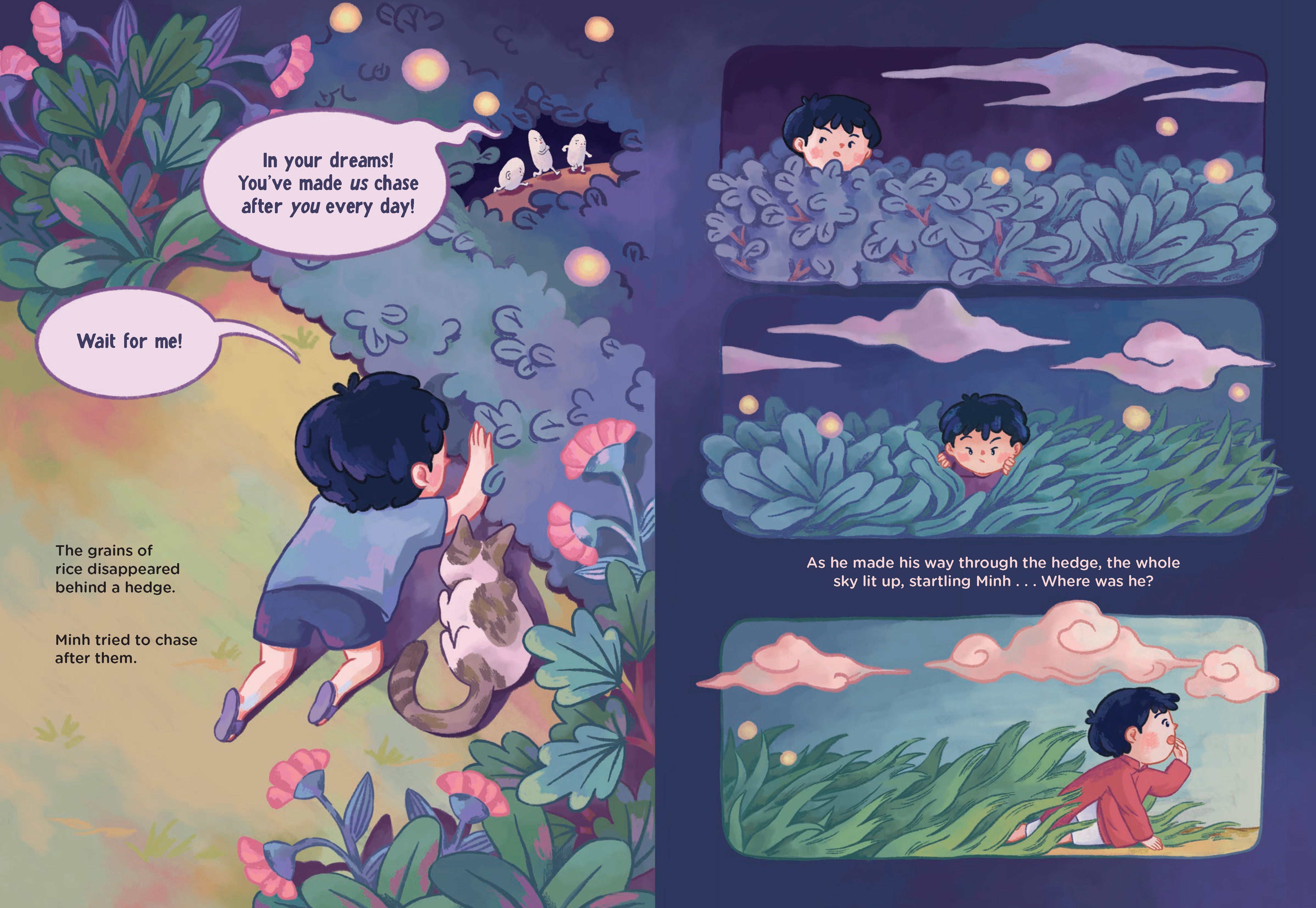 Magic Tree Rice Transformation Minh and the Magic Grains of Rice – Chronicle Books