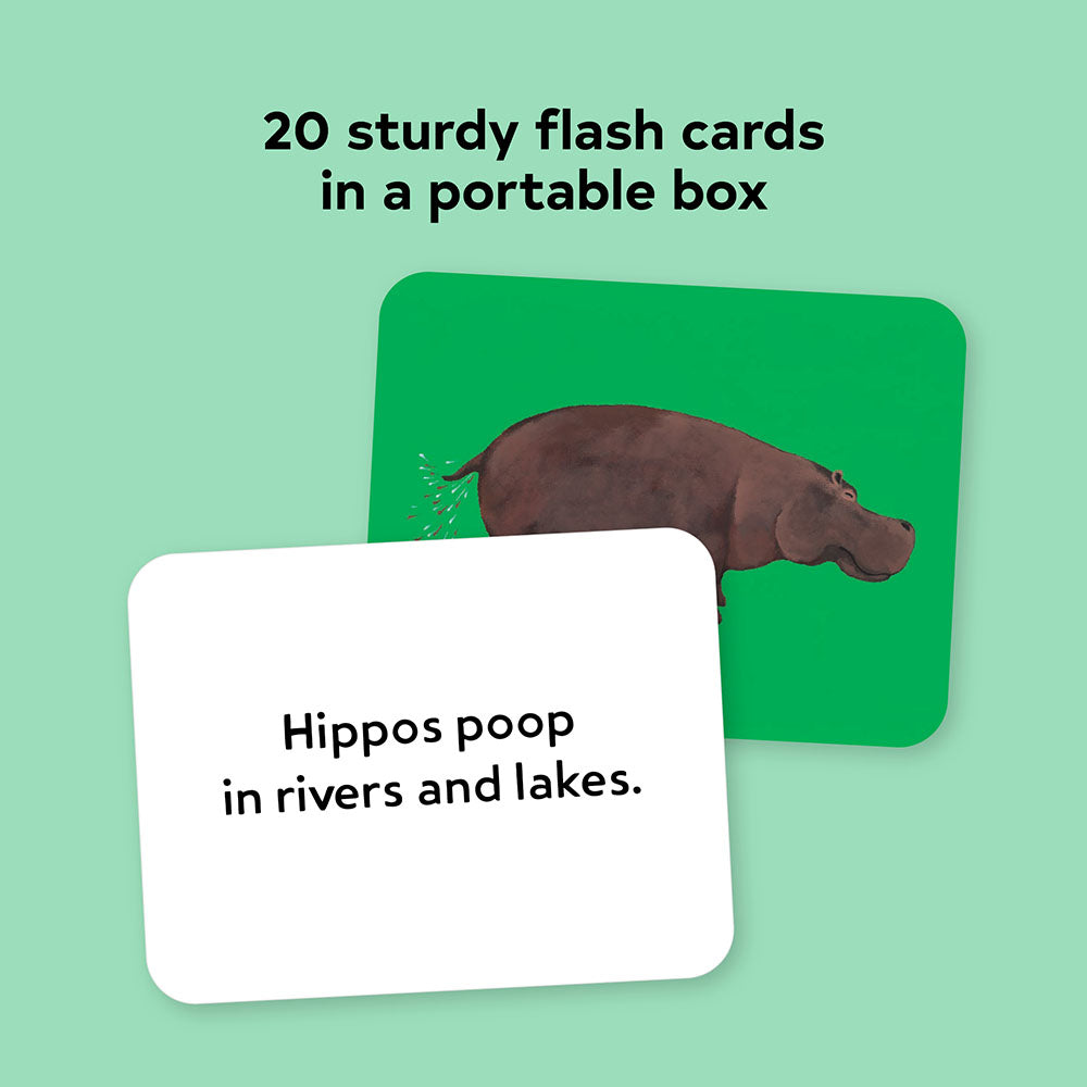 Everyone Poops Flash Cards
