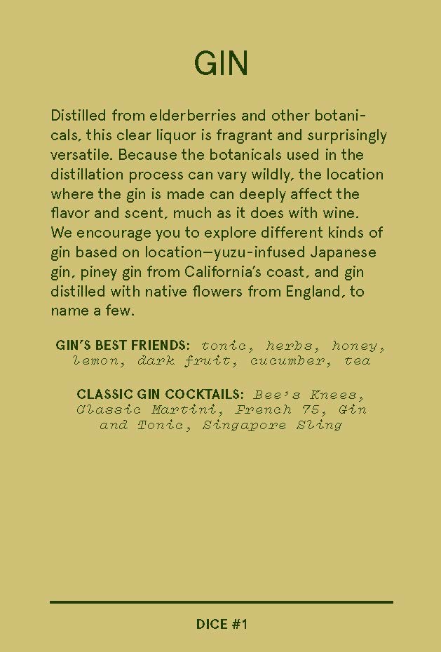 Cocktail Dice