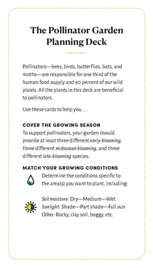 Pollinator Garden Planning Deck