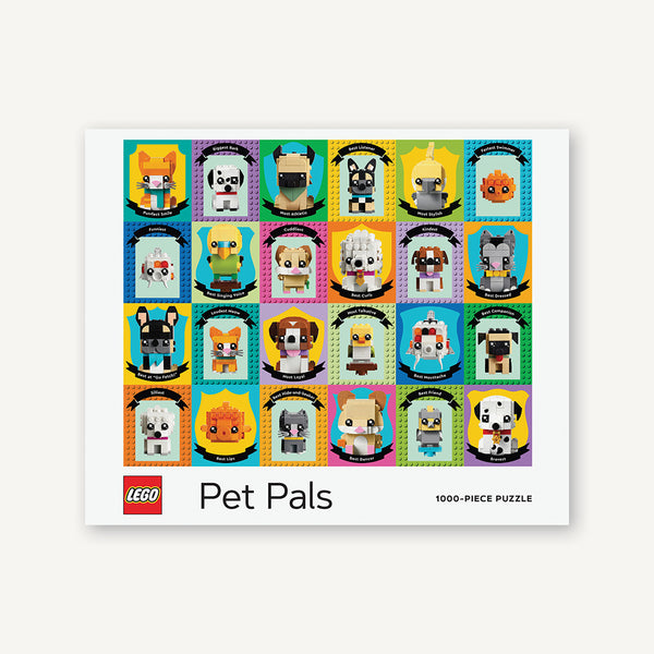 パナ アミューズメントコレクション LEGO Pet Pals 1000-Piece Puzzle – Chronicle Books