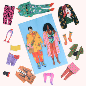 Fearless Fashion Magnetic Dolls : A Mix-N-Match Set Fearless Fashion Magnetic Dolls : A Mix-N-Match Set
