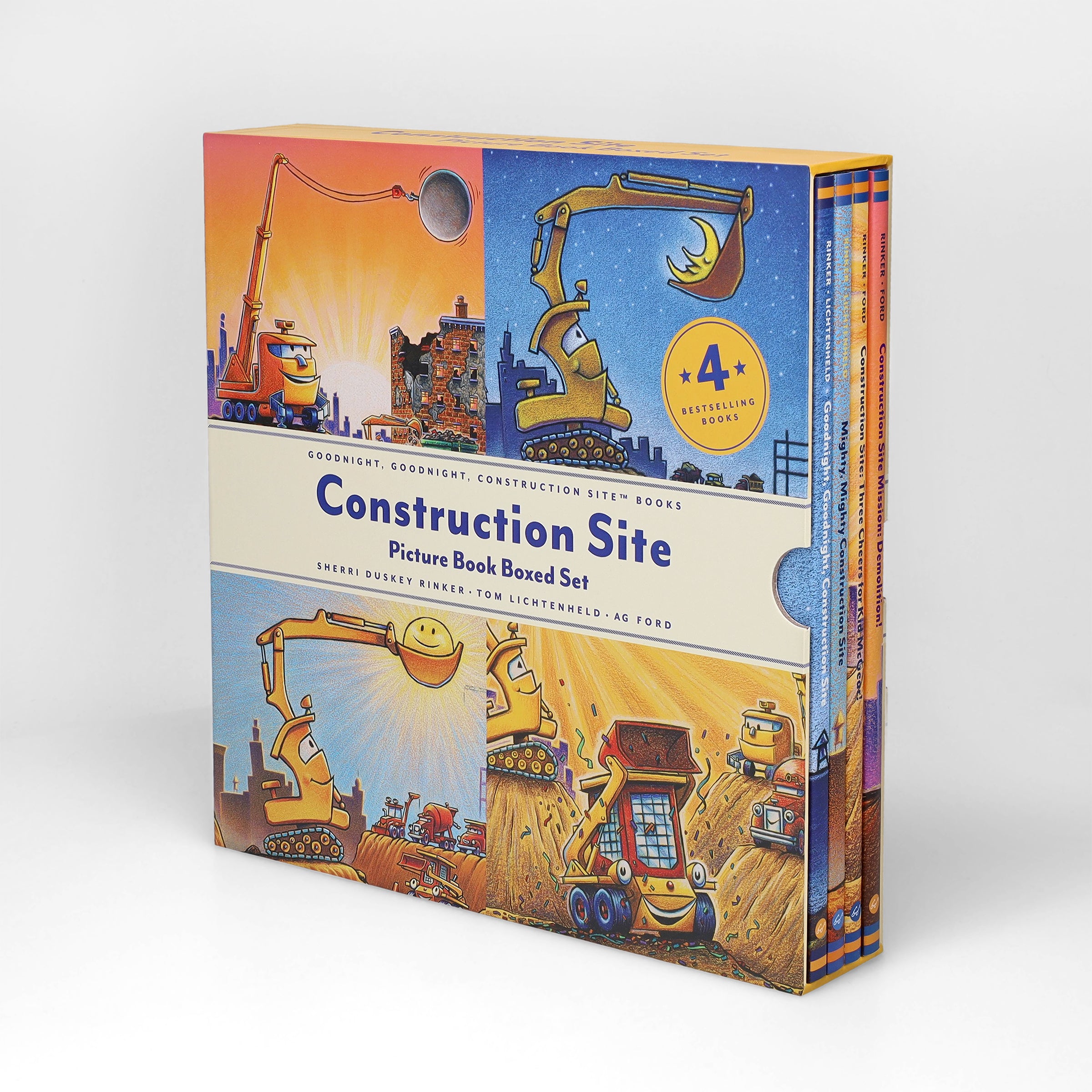 Construction Math Books Construction Site Picture Book Boxed Set – Chronicle Books