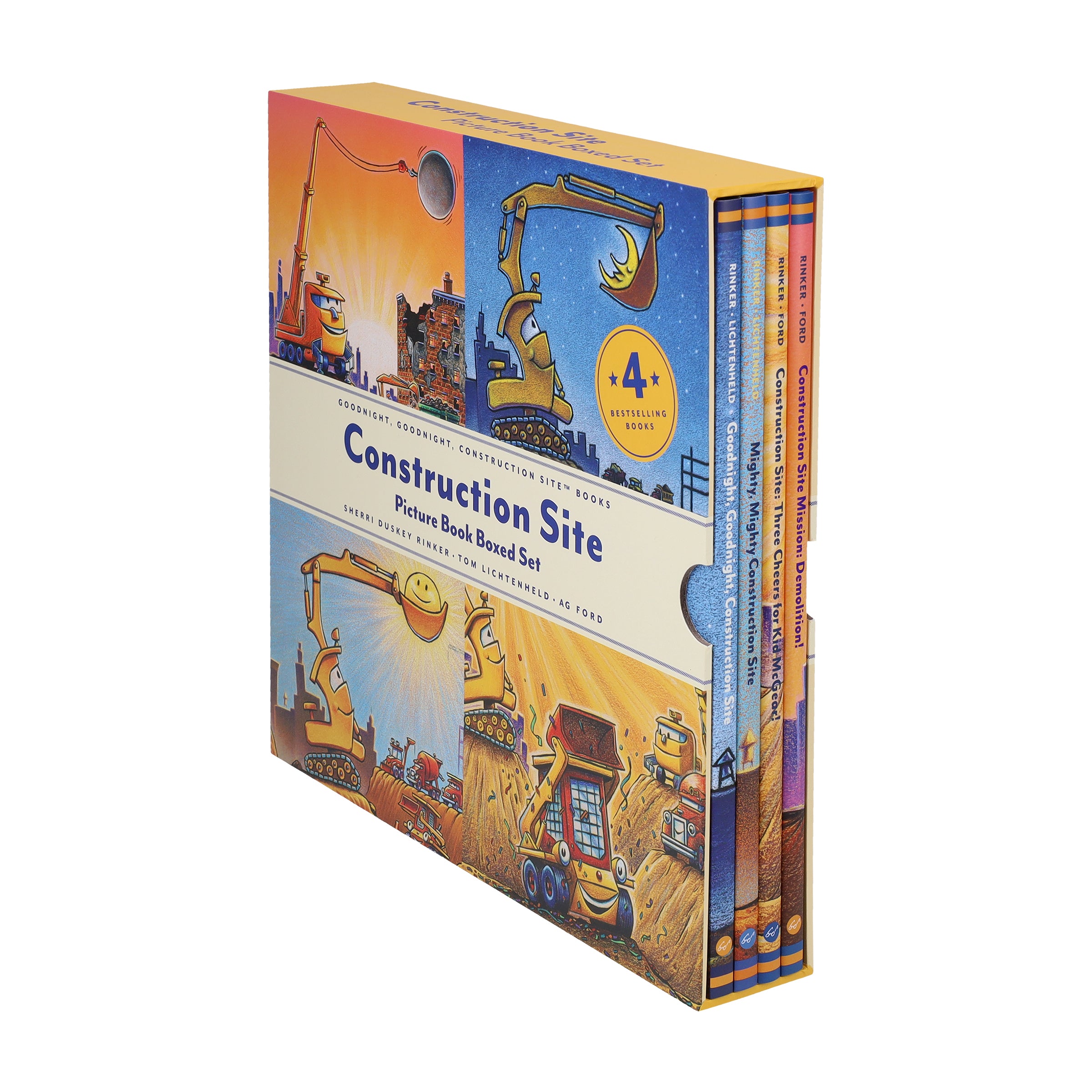 Construction Math Books Construction Site Picture Book Boxed Set – Chronicle Books