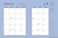 Studio Ghibli My Neighbor Totoro 2027 12-Month Weekly Planner