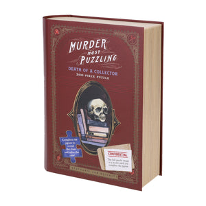 Murder Set Pieces Uncut Edition 500枚限定盤 Murder Most Puzzling Death of a Collector 500-Piece Puzzle