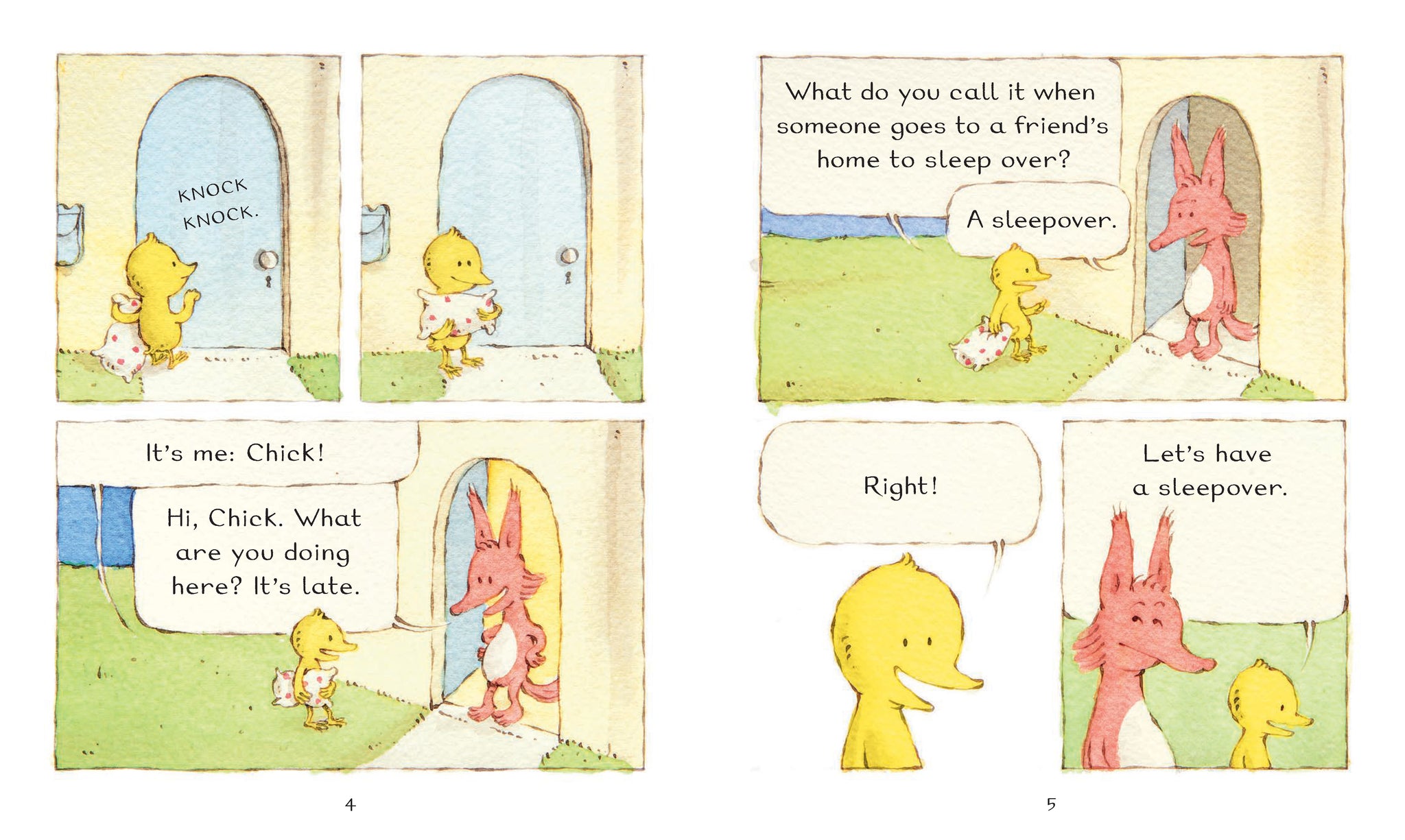 Fox & Chick: The Sleepover