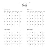 Disappointing Affirmations 2027 Wall Calendar