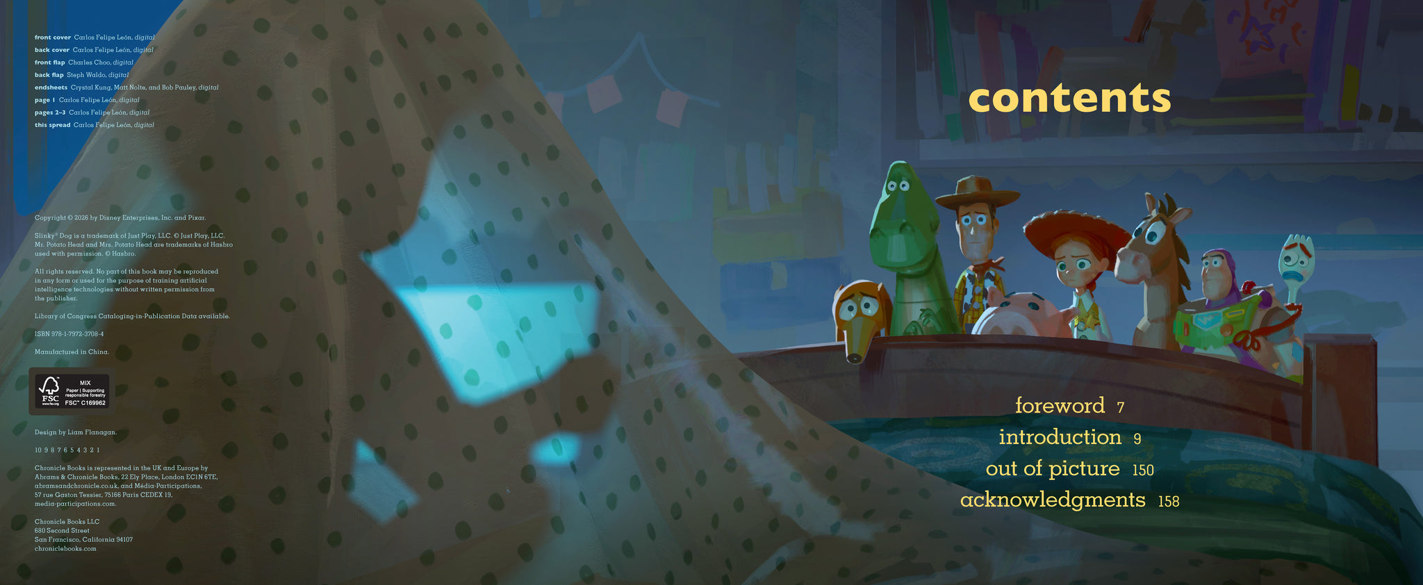 Disney/Pixar The Art of Toy Story 5 – Chronicle Books