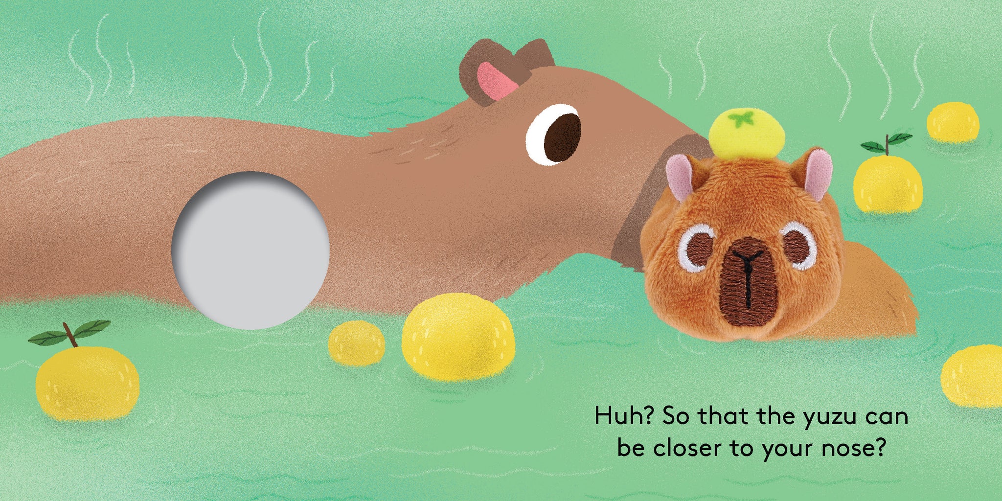 Baby Capybara: Finger Puppet Book – Chronicle Books