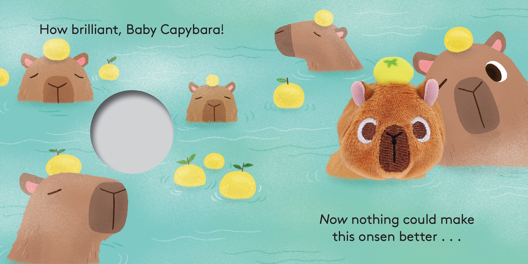 Baby Capybara: Finger Puppet Book – Chronicle Books
