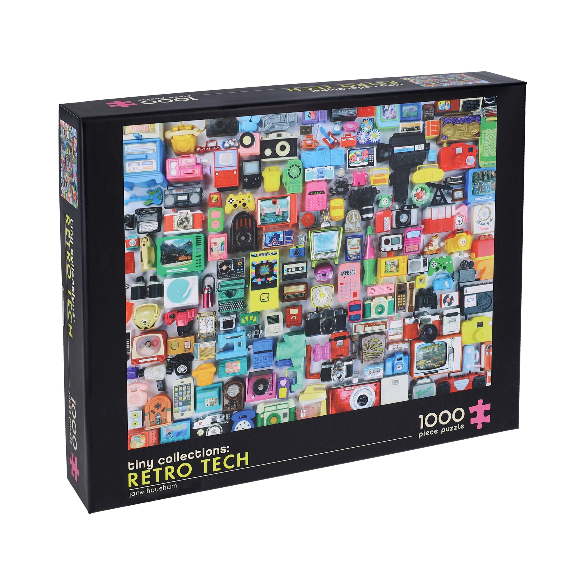 【廃盤】THROWBACK MEMORIES 3セット Tiny Collections Retro Tech 1000-Piece Puzzle – Chronicle Books