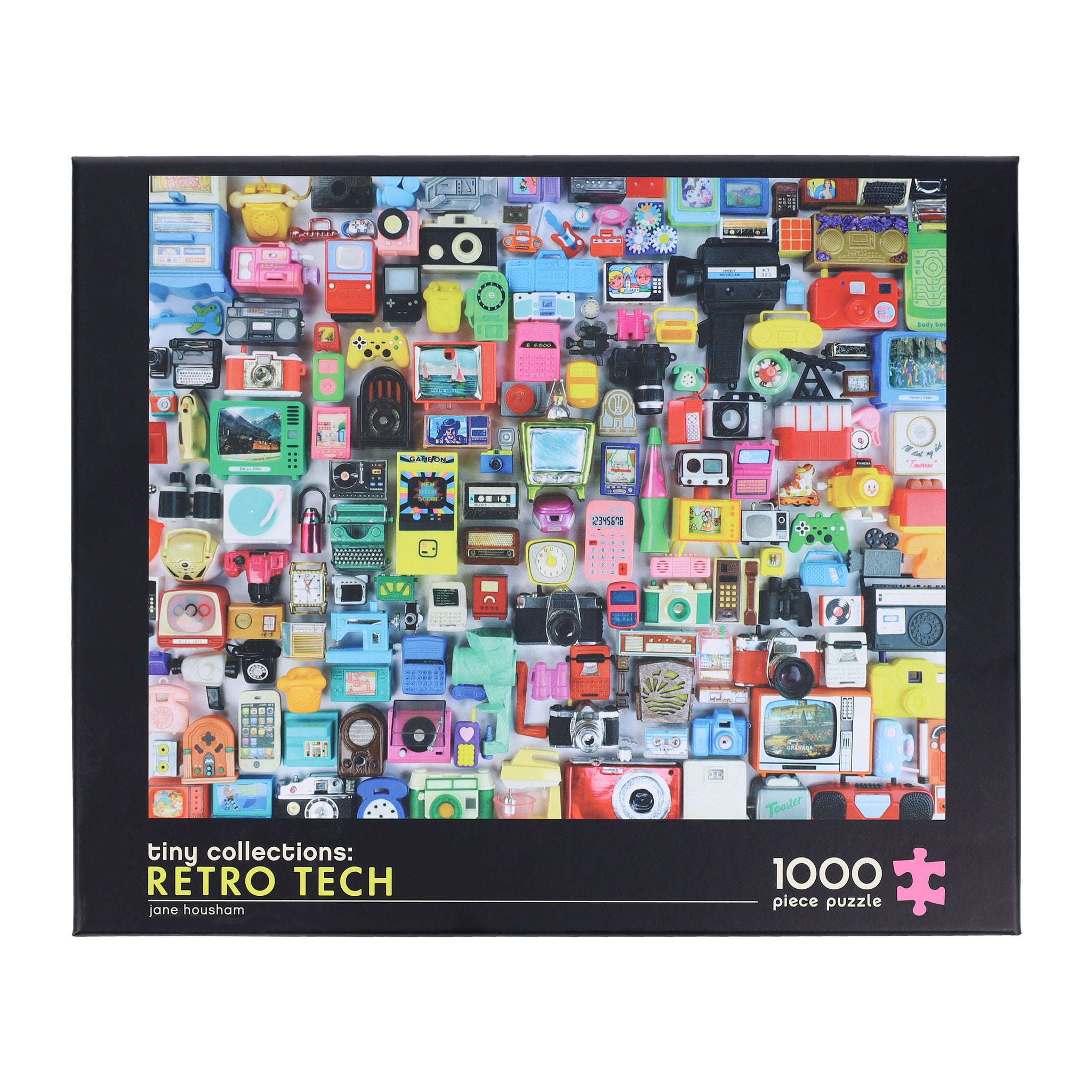 Beatrice Tekielski CD Je cherche〜 1st 新品 Tiny Collections Retro Tech 1000-Piece Puzzle – Chronicle Books