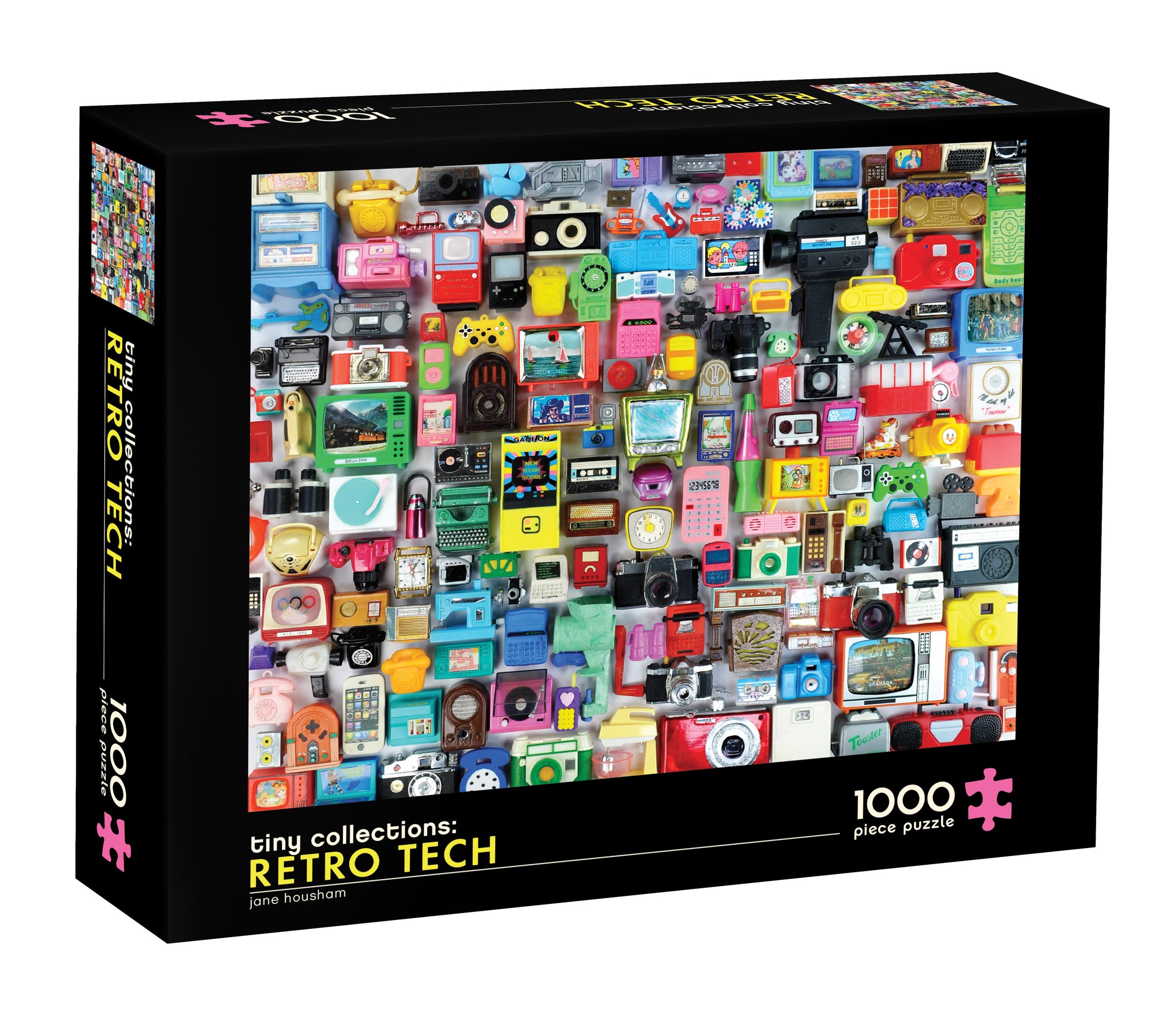Tiny Collections Retro Tech 1000-Piece Puzzle – Chronicle Books