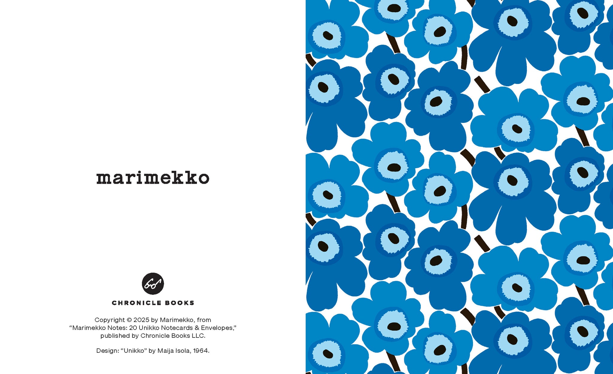Marimekko Notes (Blues) – Chronicle Books - Main Image