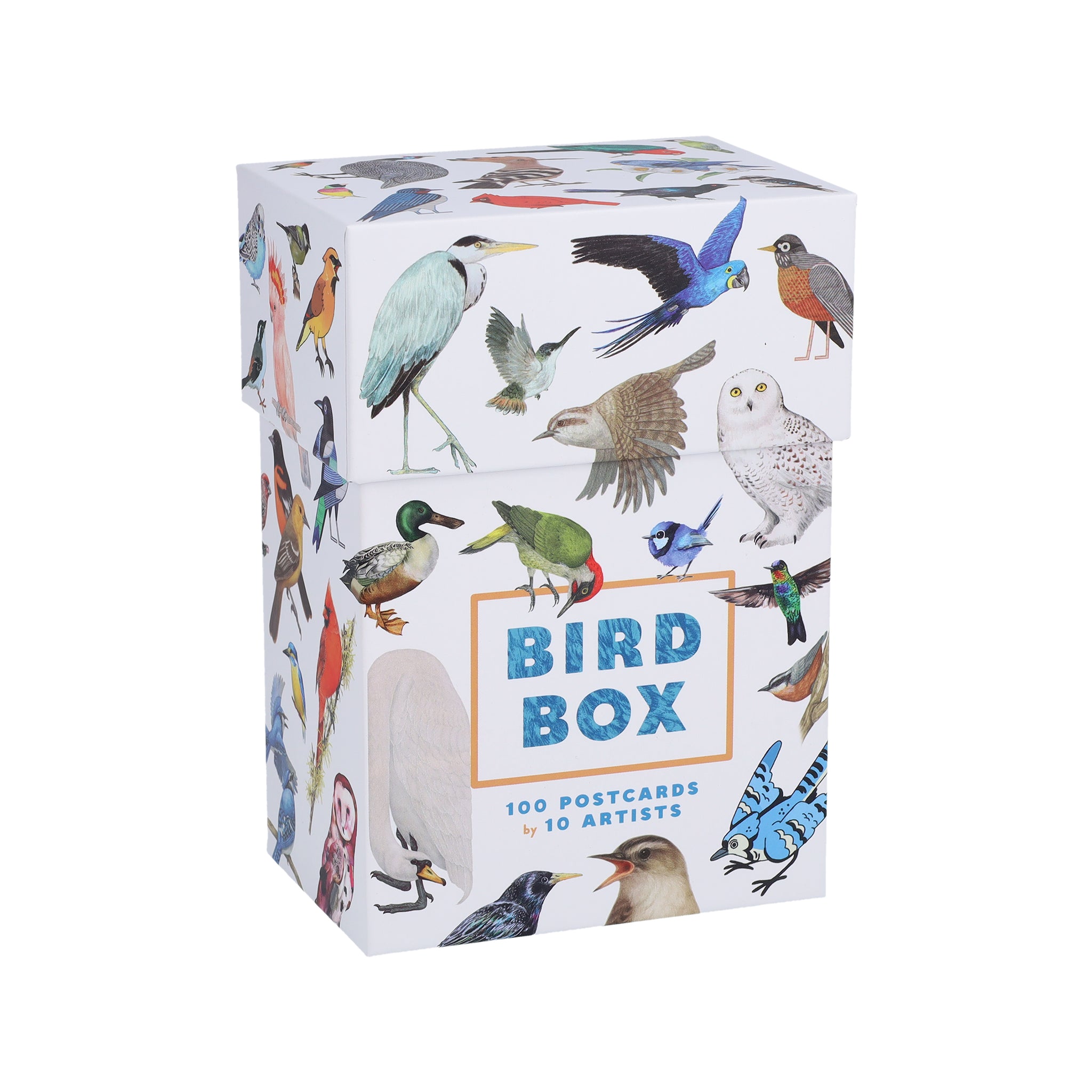 Bird Box: 100 Postcards by 10 Artists – Chronicle Books
