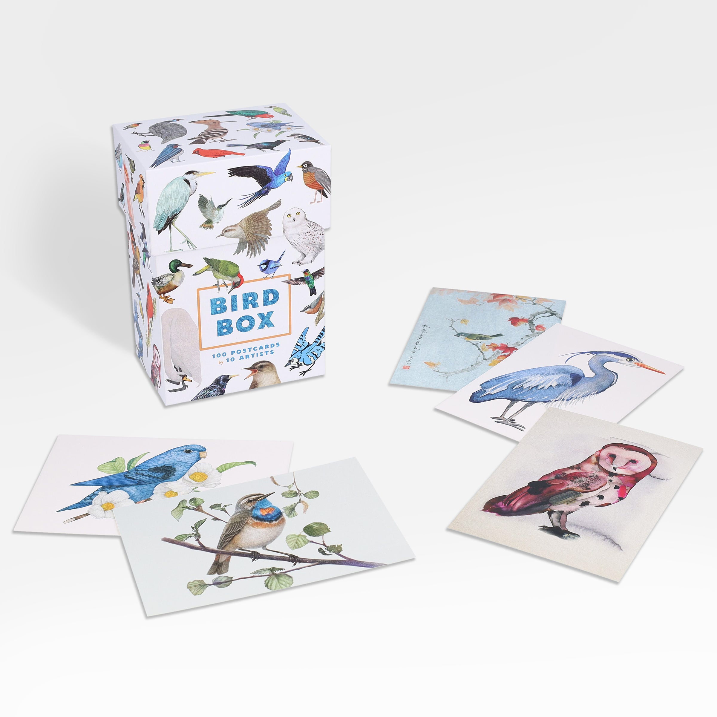 Bird Box: 100 Postcards by 10 Artists – Chronicle Books
