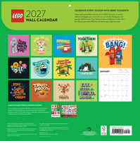 LEGO 2027 Wall Calendar