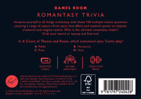 Romantasy Trivia