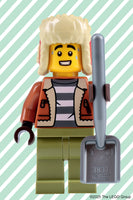 LEGO Mystery Minifigure Mini Puzzle (Christmas Edition Green)