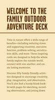Family Outdoor Adventure Deck