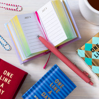 Navy Stripes Mini One Line a Day