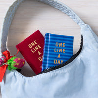 Navy Stripes Mini One Line a Day