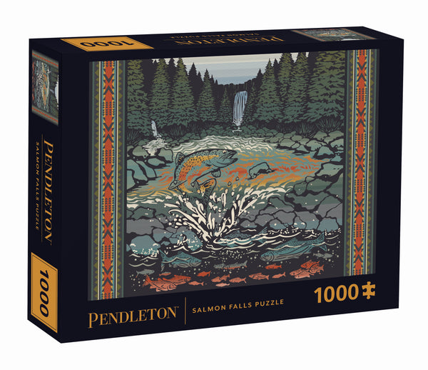 Pendleton Salmon Falls 1000-Piece Puzzle – Chronicle Books