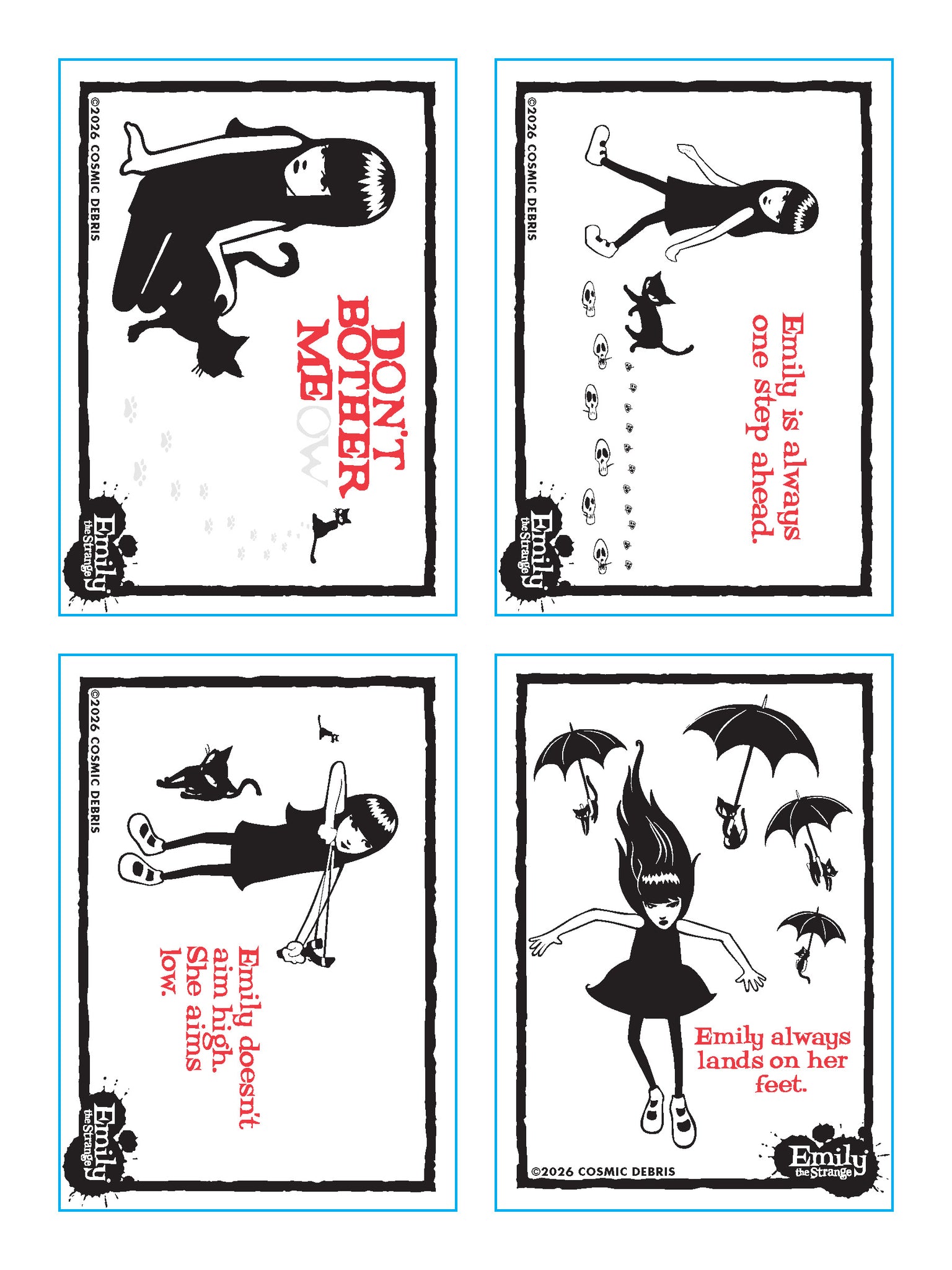 Emily the Strange Sticker Book – Chronicle Books