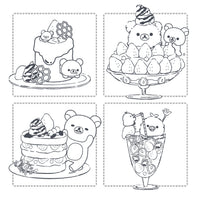 Rilakkuma Coloring Book: Sweet & Savory Treats