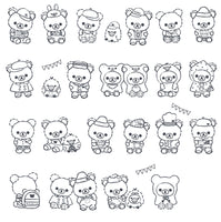 Rilakkuma Coloring Book: Cute & Cozy Classics