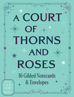 A Court of Thorns and Roses Official Gilded Notecards