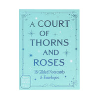 A Court of Thorns and Roses Official Gilded Notecards