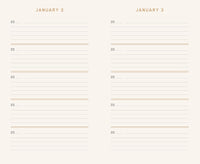 Charcoal Canvas One Line a Day