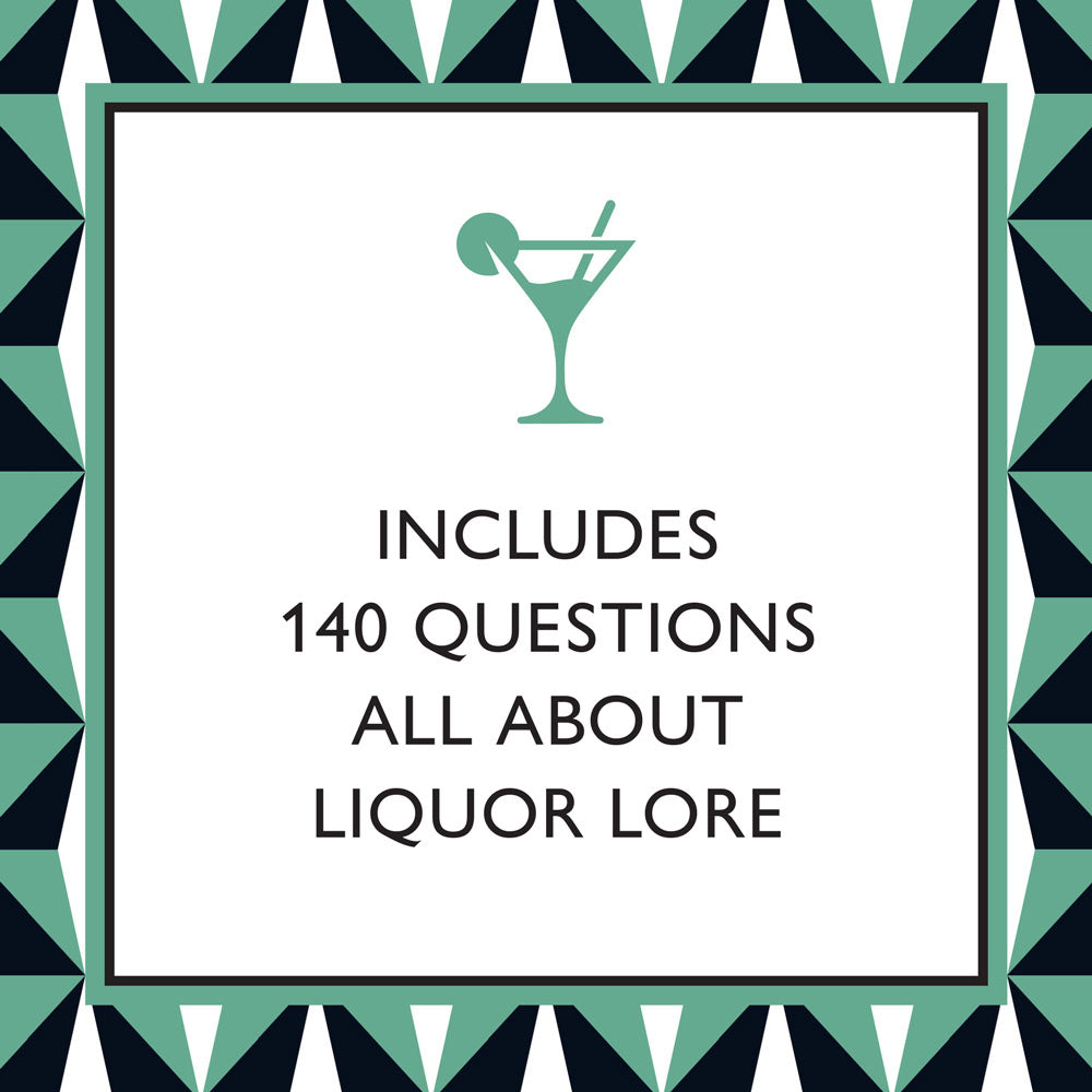 Includes 140 questions all about liquor lore