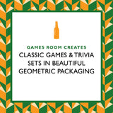 Games Room creates classoic games and trivia sets in beautiful geometric packaging